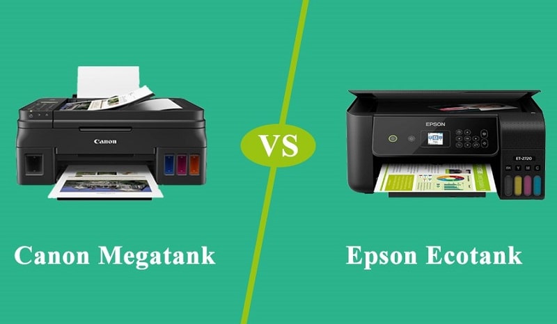 Epson Ecotank Model Comparison Chart