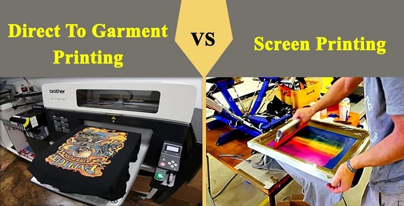 Direct To Garment Printing Vs Screen Printing